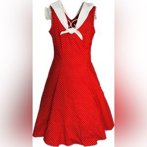 Red Swing Dress